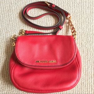 Michael Kors leather mini cross body bag